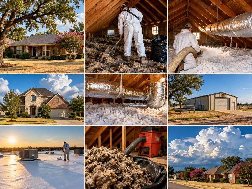 Insulation Removal & Replacement in Arlington, TX