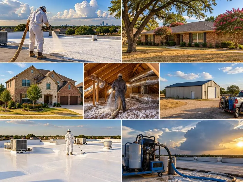 Spray Foam Roofing in Arlington, TX